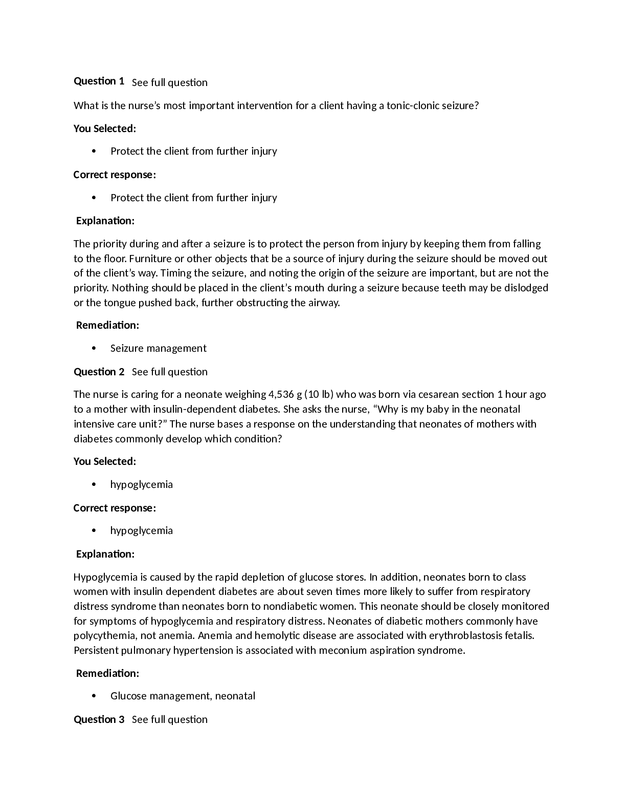 Preview image of Passpoint Review NCLEX document